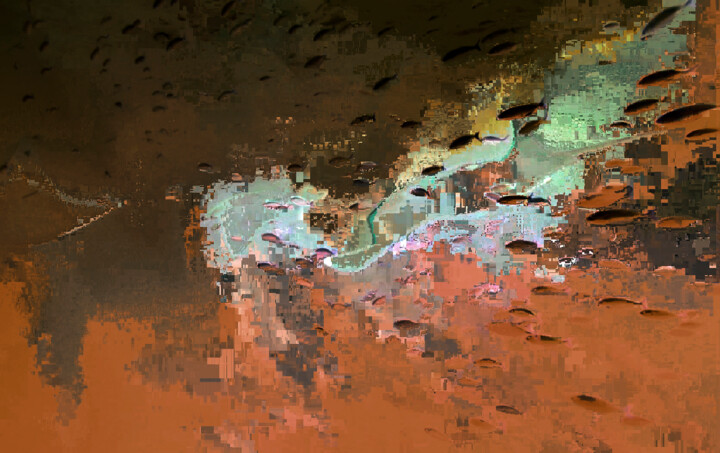 Digital Arts titled "La Mer II" by Klaus Rudolph, Original Artwork, 2D Digital Work