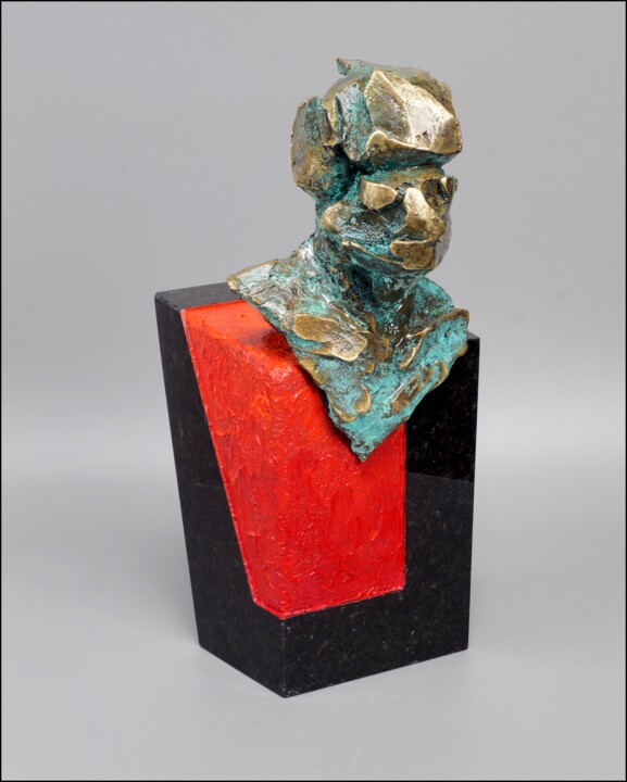 Escultura titulada "HERCYN V" por Konrad Ziolkowski, Obra de arte original, Metales