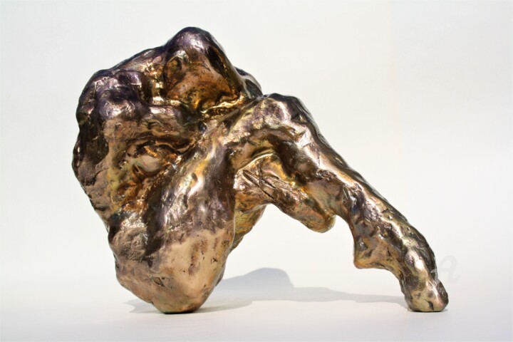 Sculpture intitulée "Live" par Alexandra Konstantinovna, Œuvre d'art originale, Bronze