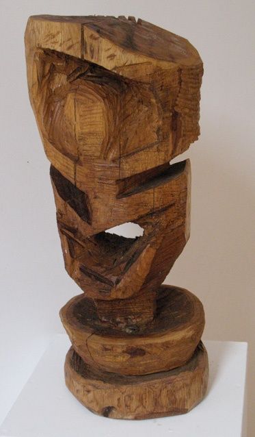 Sculpture titled "Rako de Proteccion" by Kardo Kosta, Original Artwork, Oil