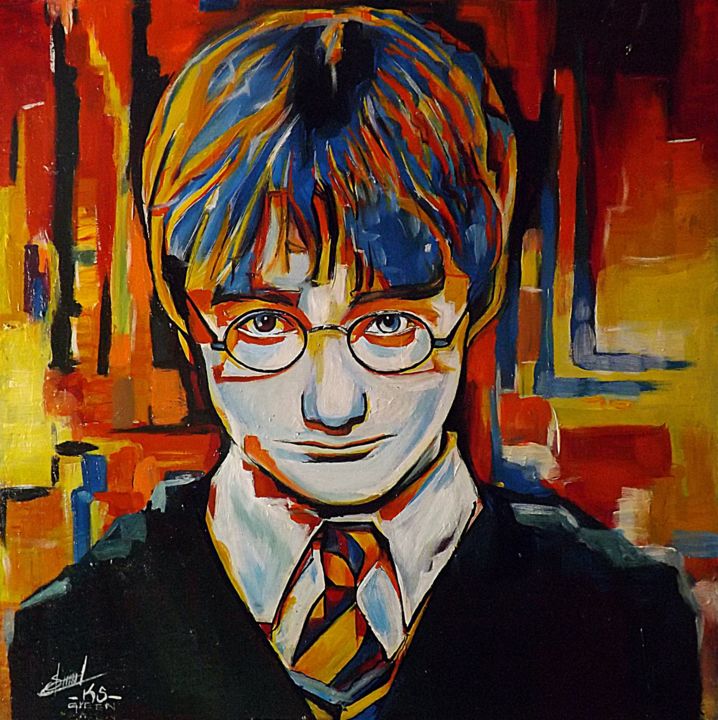 Harry Potter inspiriert Vinyl Aufkleber Fan Zeichnung Kunst