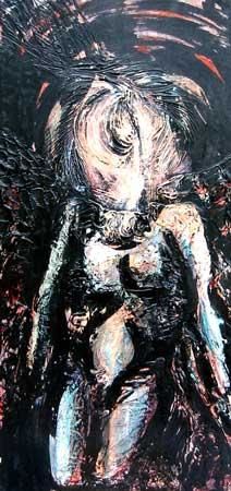 Peinture intitulée "Sans Marie" par Thierry Chiche, Œuvre d'art originale