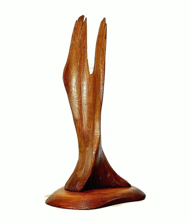 Wooden Hand Sculpture