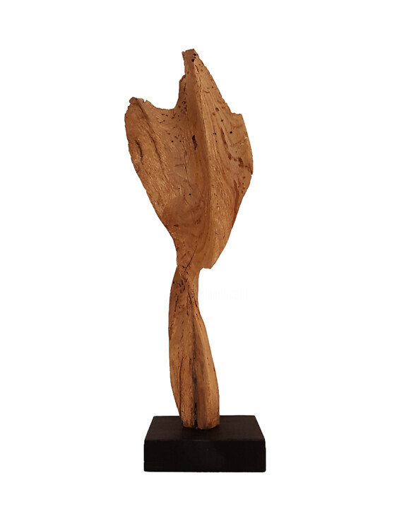 Abstract Wood Sculpture Art Wood Statue Hand Carved Art Modern Abstrac