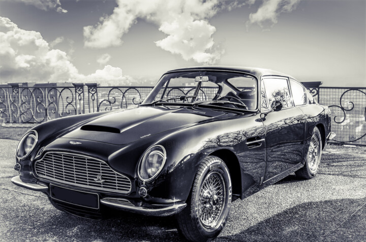 「Aston Martin」というタイトルの写真撮影 Laurence Massonによって, オリジナルのアートワーク, デジタル