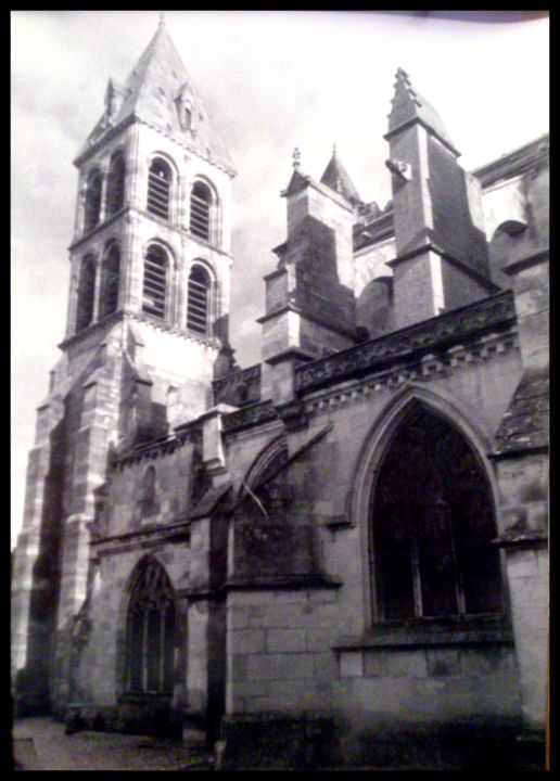 Fotografia intitulada "Cathédrale d'Autun." por Laurent Senneville, Obras de arte originais, Fotografia de filme