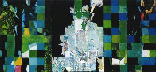 Peinture intitulée "Image 8" par Jacques Lavigne, Œuvre d'art originale, Huile