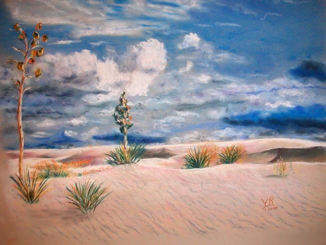 Desert Desertique Drawing By Koki Artmajeur