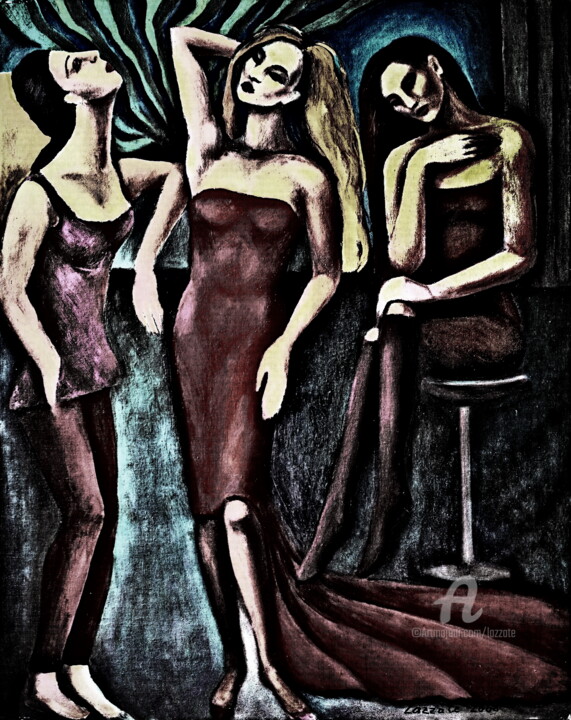 Arte digital titulada "VENUS D'ALMATY" por Lazzate Maral, Obra de arte original, Pintura Digital