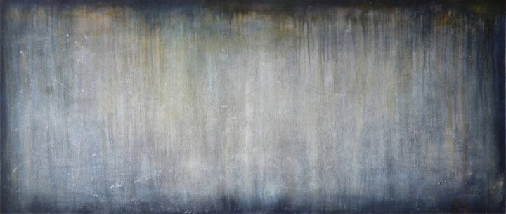 Ζωγραφική με τίτλο "Evening Light, Grey…" από Leon Grossmann, Αυθεντικά έργα τέχνης, Ακρυλικό