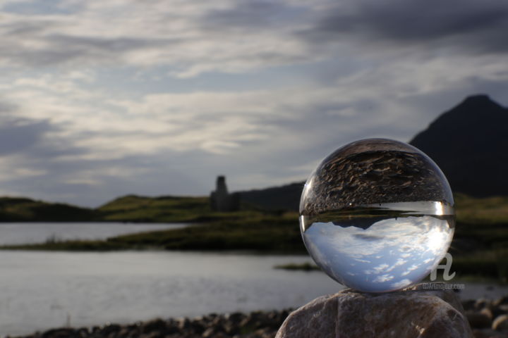 Photography titled "castle in a ball" by Dominik Olp, Original Artwork, Non Manipulated Photography