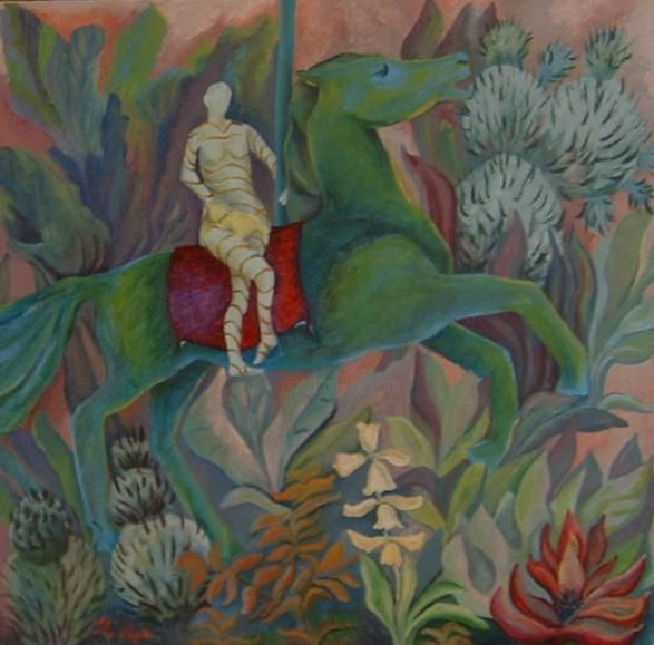 "il giardino incanta…" başlıklı Tablo Lily Popa tarafından, Orijinal sanat