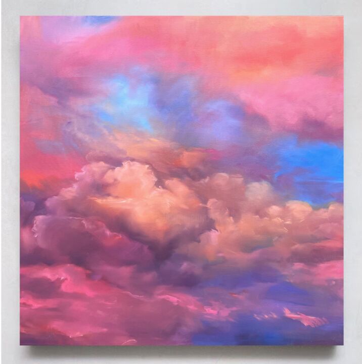 Colorful Sky, Painting by Liza Orlovska