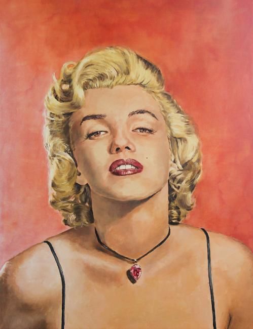 绘画 标题为“Marilyn Monroe” 由Loaded88, 原创艺术品, 油