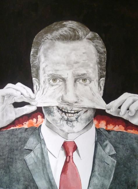 绘画 标题为“Corruption is a Dan…” 由Loaded88, 原创艺术品