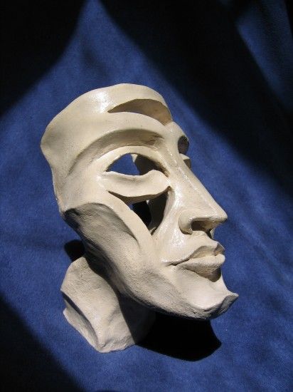 Escultura titulada "Face" por Loka, Obra de arte original