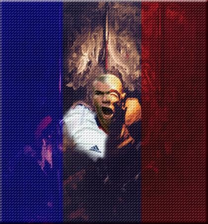 Arte digital titulada "MAN ZIDANE  TRANSFO…" por Louis Runemberg, Obra de arte original