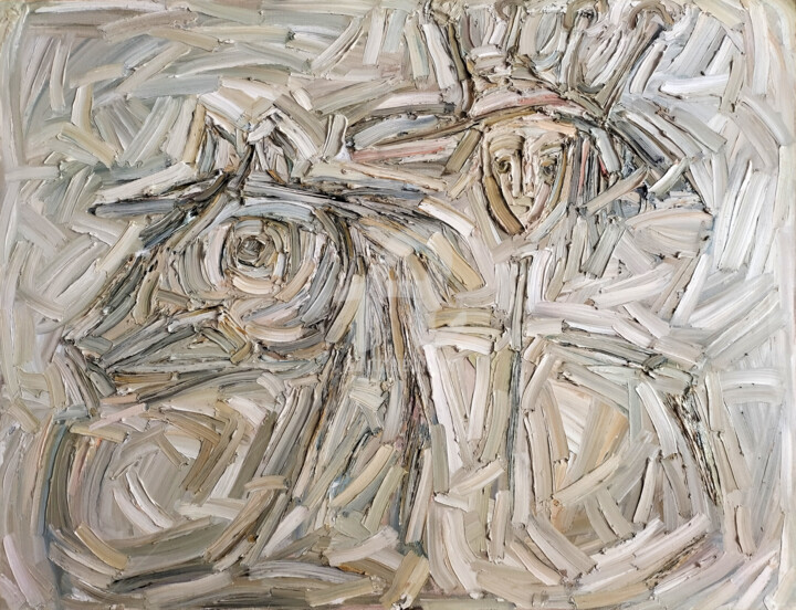 Pintura titulada "Victorious" por Luis Fraile, Obra de arte original, Oleo Montado en Bastidor de camilla de madera