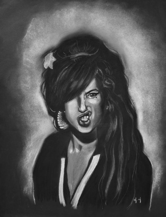 Portrait d Amy Winehouse