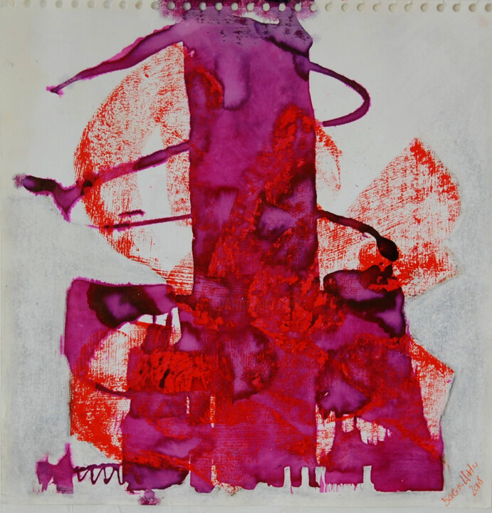 "movimento quattro" başlıklı Tablo Luzena tarafından, Orijinal sanat, Tebeşir