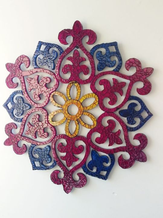 手工艺品 标题为“Mandala Modern” 由Ly Martí, 原创艺术品, 家居装饰