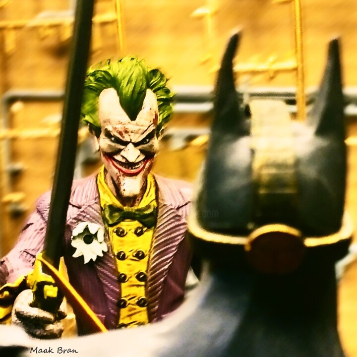 Photographie intitulée "Joker" par Maak Bran, Œuvre d'art originale, Photographie numérique