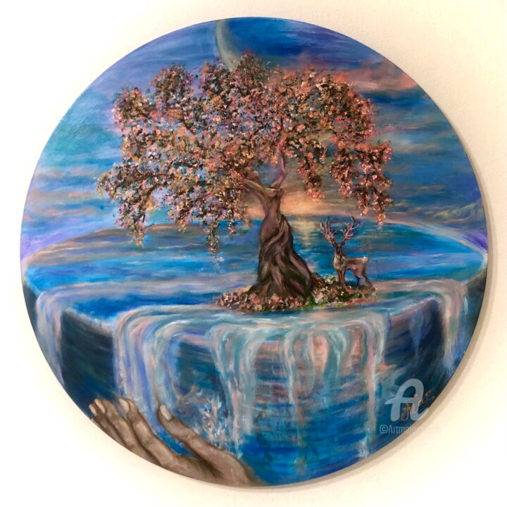 ""Alchemy" The Tree…" başlıklı Tablo Мадина Таирова tarafından, Orijinal sanat, Petrol