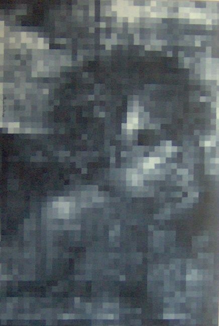 Картина под названием "1987...odissea sull…" - Magda Carella, Подлинное произведение искусства, Масло
