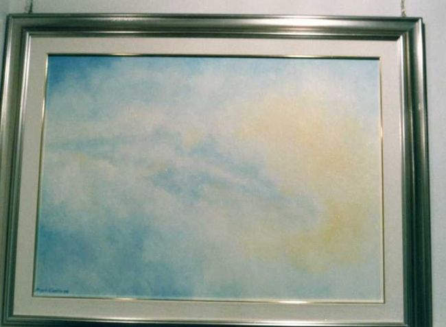 Pintura intitulada "Nella luce 2" por Magda Carella, Obras de arte originais, Óleo