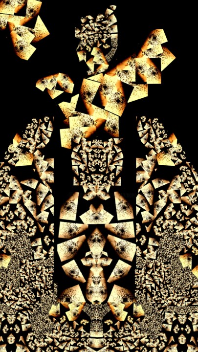 Digitale Kunst getiteld "Horus" door Mangani', Origineel Kunstwerk