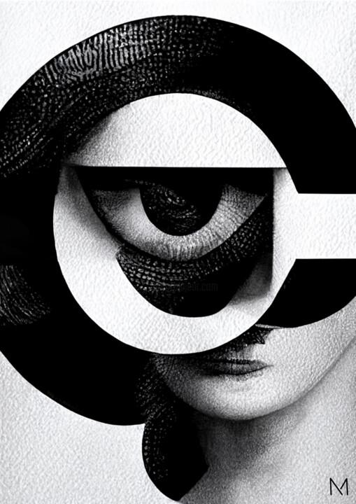 Digitale Kunst getiteld "Chanel #1" door Marc Alapont, Origineel Kunstwerk, Foto Montage