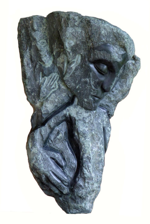 Sculpture titled "Avec Corps & Âmes" by Marianne Monnoye-Termeer, Original Artwork