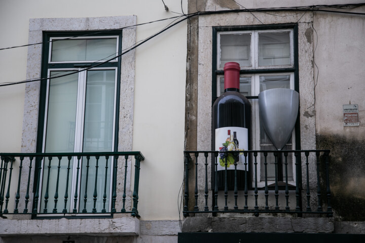 "LISBONNE - ART DE R…" başlıklı Fotoğraf Marie Elisabeth Soler tarafından, Orijinal sanat, Fotoşopsuz fotoğraf