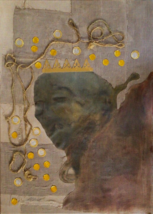 Pintura titulada "Âge d’Or" por Marie Laniepce, Obra de arte original, Oleo