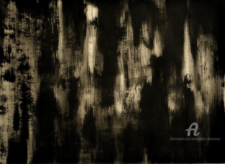 Peinture intitulée "La valse des ombres" par Marie-Paule Demarquez, Œuvre d'art originale, Acrylique
