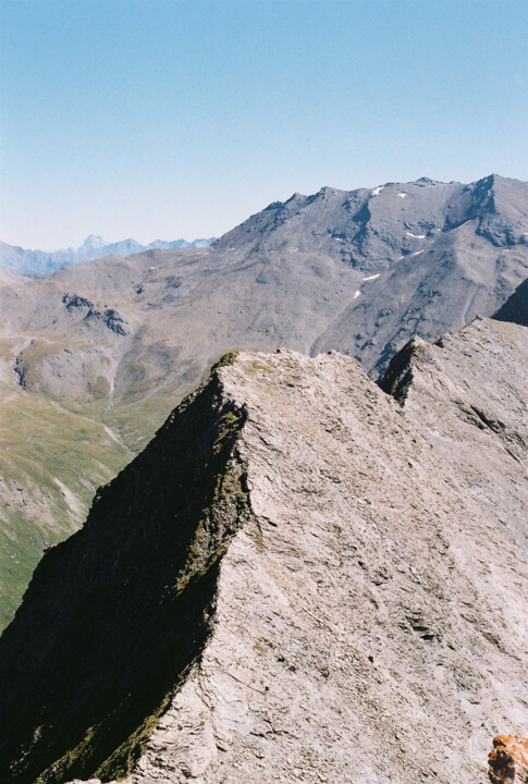 Fotografie getiteld "Vallée de la Maurie…" door Marine Colombier, Origineel Kunstwerk, Film fotografie