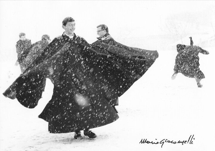 "Io non ho mani che…" başlıklı Fotoğraf Mario Giacomelli tarafından, Orijinal sanat, Analog Fotoğrafçılık