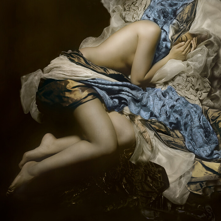 Photographie intitulée "Covered" par Mariska Karto, Œuvre d'art originale, Photographie numérique