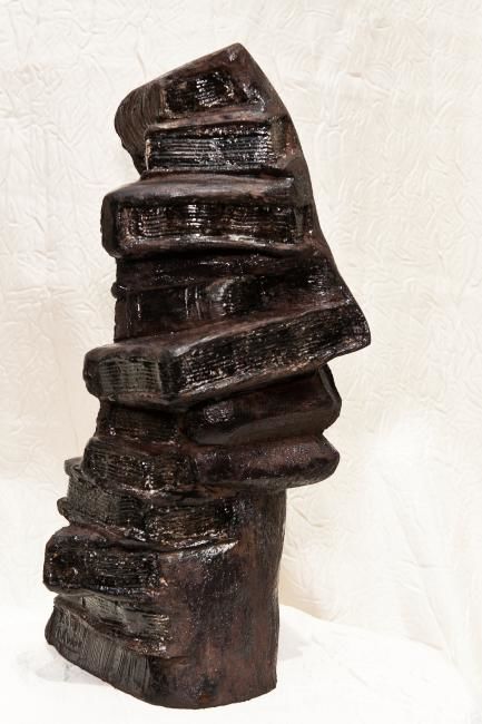 雕塑 标题为“transmission tribale” 由Martine Velasque, 原创艺术品, 兵马俑