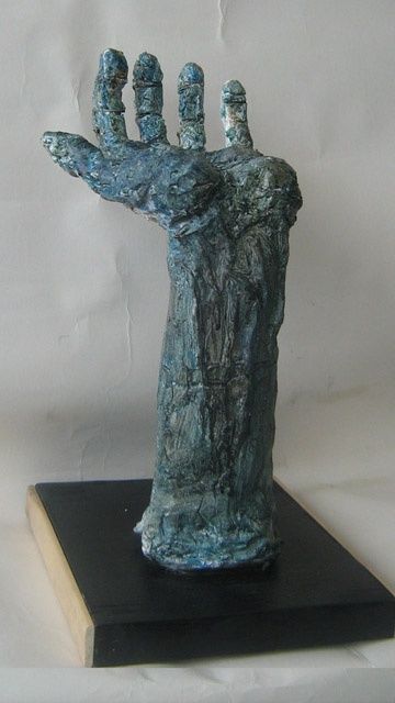 Sculptuur getiteld "Immagine_017.jpg" door Massimo Raineri, Origineel Kunstwerk, Terra cotta