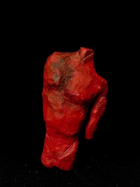 Sculpture titled ""Bodymeat"" by Max Nikiforov (Dajvour), Original Artwork, Cement