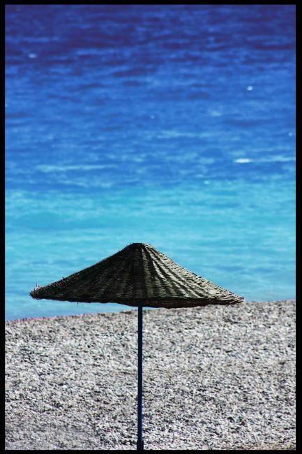 Photographie intitulée "Plaj" par Mehmet İNan, Œuvre d'art originale