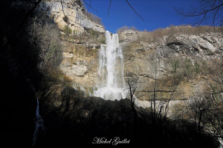 Фотография под названием "Cascade de Charabot…" - Michel Guillet, Подлинное произведение искусства, Не манипулируемая фотогр…