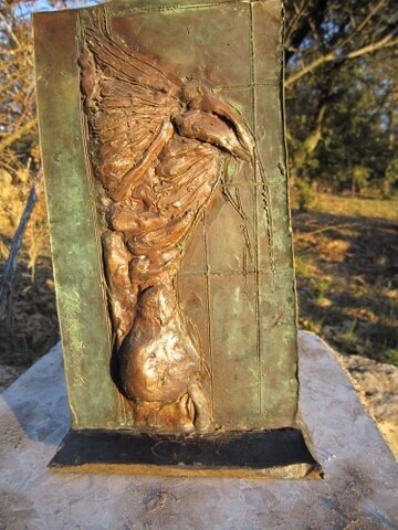 Sculpture intitulée "PLAQUE ANATOMIE EN…" par Michel Moskovtchenko, Œuvre d'art originale, Métaux