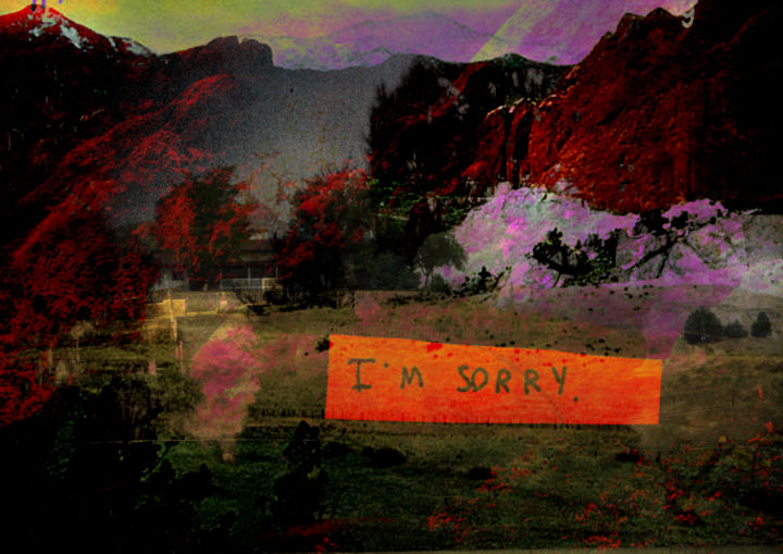 Digital Arts titled "I'm sorry" by Michel Tabanou, Original Artwork, Digital Painting