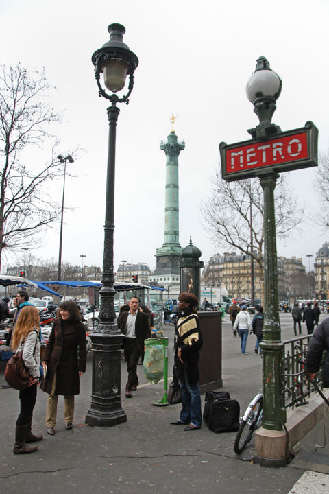 Photography titled "Rendez-vous métro B…" by Michel Volle, Original Artwork