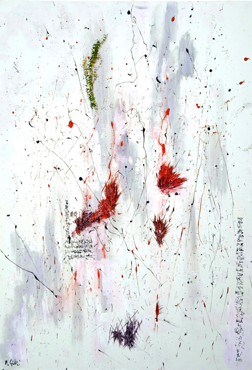 Malerei mit dem Titel "Still - Op.1" von Michele Giuliani, Original-Kunstwerk, Acryl