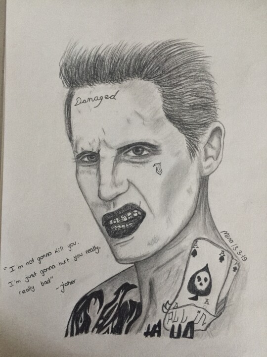 SuicideSquad Joker  Joker artwork, Joker drawings, Joker art