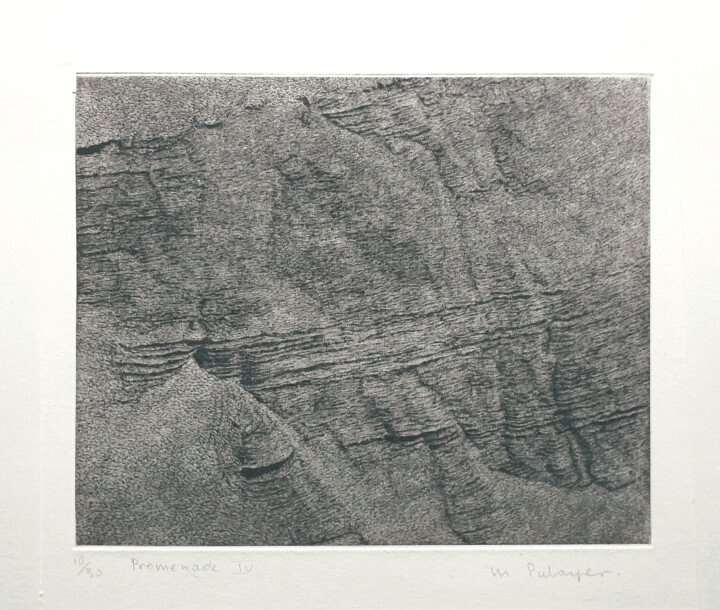 Отпечатки и Гравюры под названием "Promenade 4" - Mine Palayer, Подлинное произведение искусства, гравюра