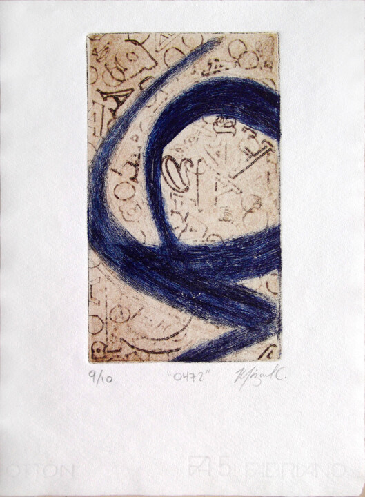 Εκτυπώσεις & Χαρακτικά με τίτλο "0472" από Mizael C., Αυθεντικά έργα τέχνης, Χαρακτική